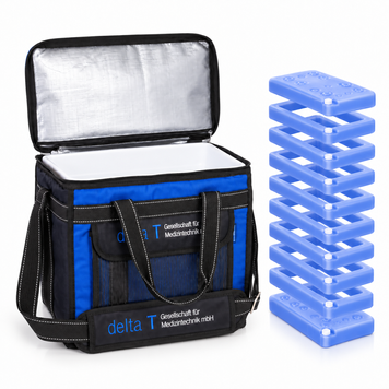 Медична термосумка Delta T BlueLine Bag 16L з системою TempShell