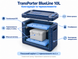 TransPorter BlueLine 10L &mdash; конструкція та розміщення термоелементів