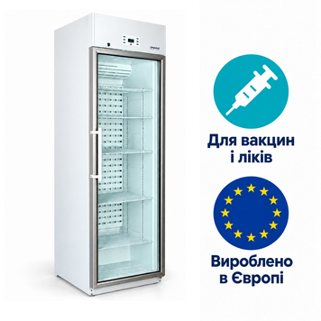 Фармацевтичний холодильник Snaige Medical MD40DD-P301SEQ (+2&hellip;+8 &deg;C, 385 л)