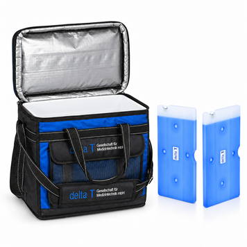 Медична термосумка Delta T BlueLine Bag 30L з акумуляторами