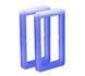 Medical insulated container Delta T TransPorter BlueLine 20L with TempShell system