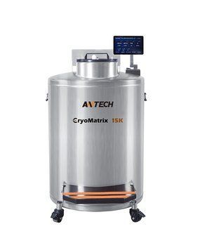 Автоматизована кріогенна морозильна система Antech CryoMatrix 94K &mdash; парофазне зберігання &minus;190 &deg;C, до ~94 500 пробірок 211C000 фото