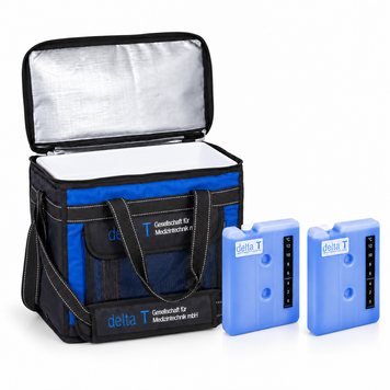Медична термосумка Delta T BlueLine Bag 16L з акумуляторами