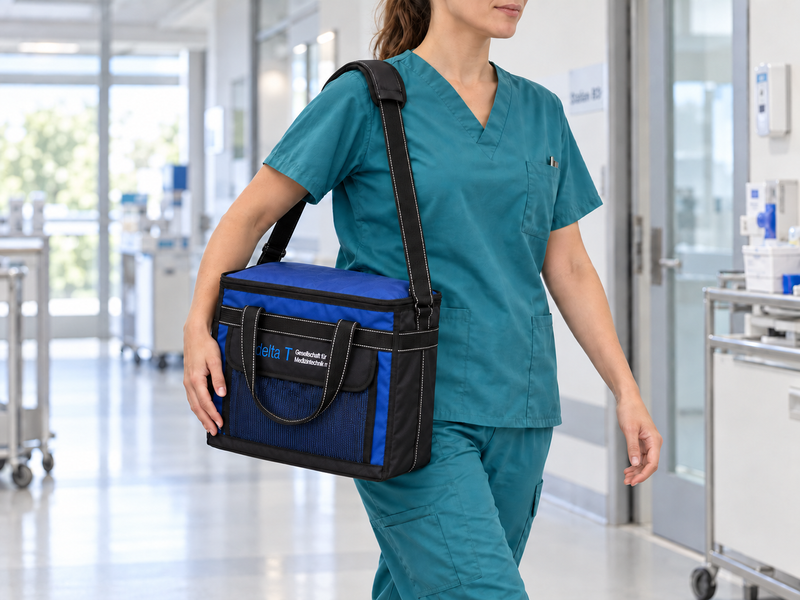 BlueLine Bag 16L &mdash; перенесення на плечі медпрацівника