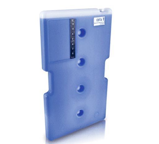 Medical insulated container Delta T TransPorter BlueLine 50L with thermal packs