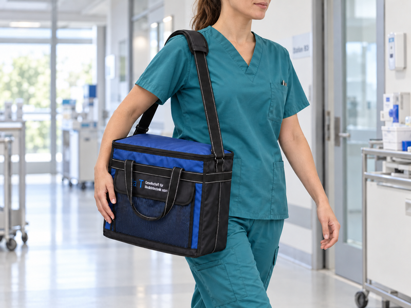 BlueLine Bag 30L &mdash; перенесення на плечі медпрацівника
