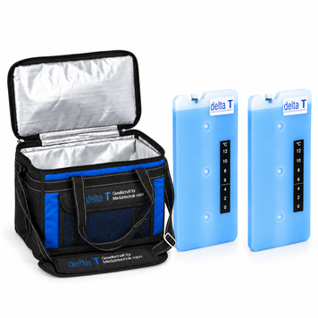Медична термосумка Delta T BlueLine Bag 5L з акумуляторами